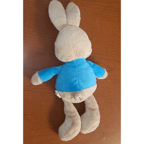 The World of Beatrix Potter PETER RABBIT Plush Toy Tan w/Blue Jacket 21" - Picture 5 of 8